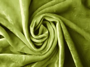 Buy Online Light Green Viscose Velvet Fabric